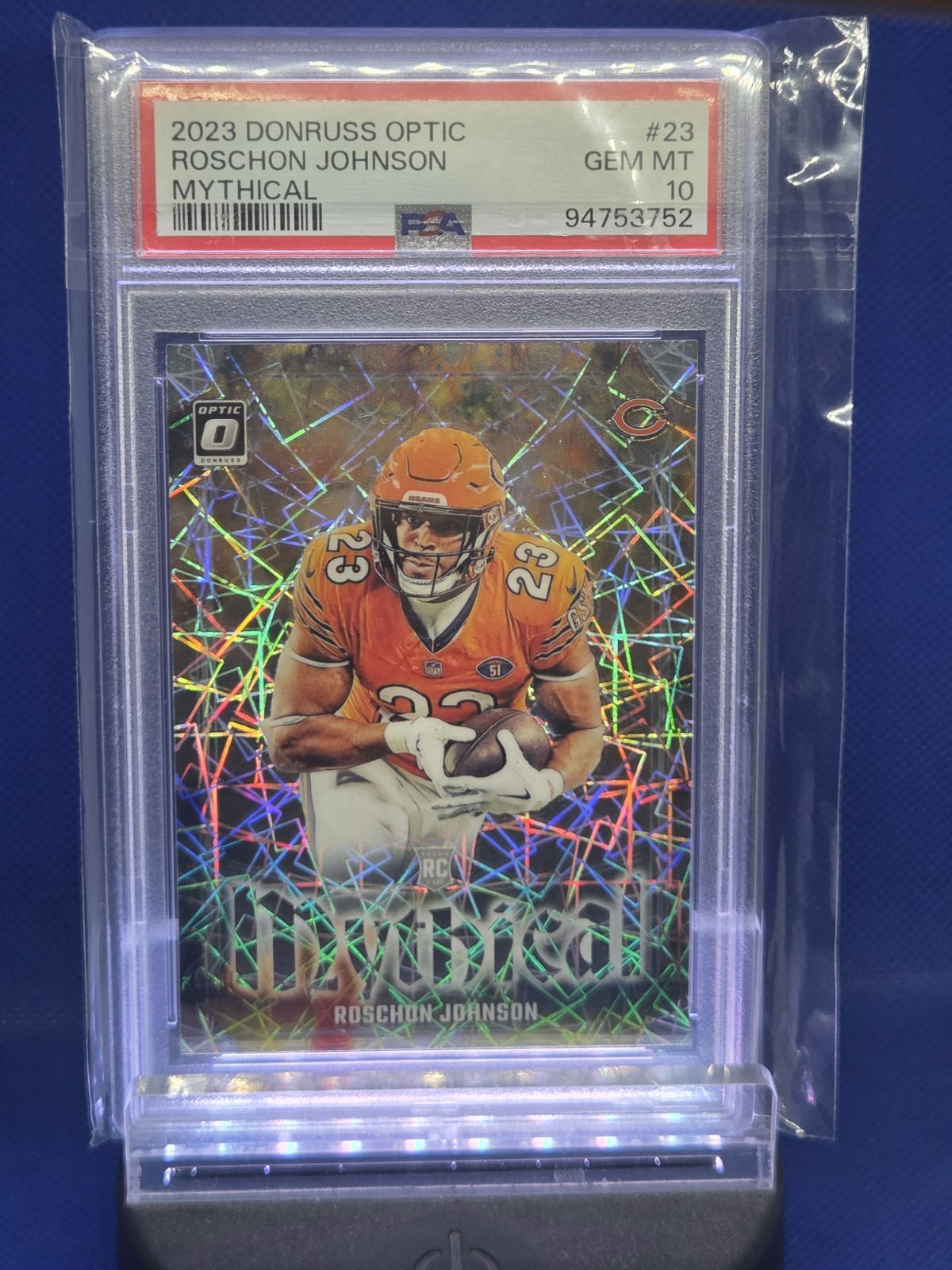 Roschon Johnson Panini Donruss Optic Mythical #23 Base