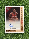 OG Anunoby Auto 2017-18 Panini NBA Hoops - Great Significance #GS-OGA RC RY