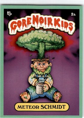 Gore Noir Kids Magazine Trading Card  Meteor Schmidt