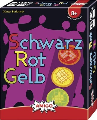 Amigo Spiel + Freizeit 1720 1663 - Schwarz Rot Gelb, Kartenspiel, 7 Jahre to 99