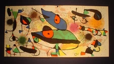 JOAN MIRO Original Lithograph " Sculptures II " - Signed - Fine Condition