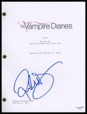 Paul Wesley "The Vampire Diaries" AUTOGRAPH Signed Pilot Episode Script ACOA