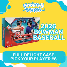Ike Irish - 2026 Bowman Baseball - 6 Box Delight Case Break PYP #6