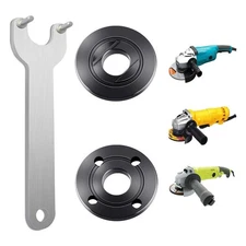 Angle Grinder Flange Spanner Wrench Kit For Grinder-Accessories W/ Lock Nut-Tool
