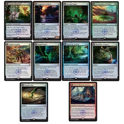 Complete Ixalan XLN Foil Buy a Box Promo Treasure Chest Set magic