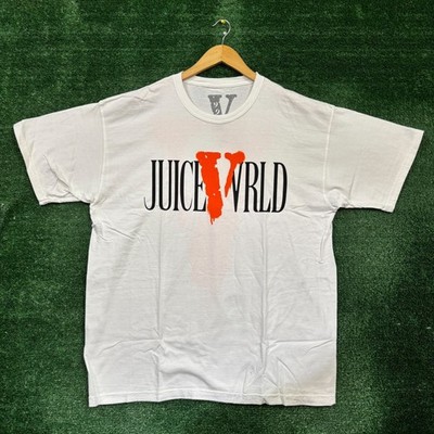 Vlone X Juice WRLD V Logo Hip-Hop T-Shirt Size Extra Large
