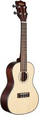 Kala KA-SCG Solid Spruce Top Gloss 4-Strings Concert Ukulele, Mahogany. One Size