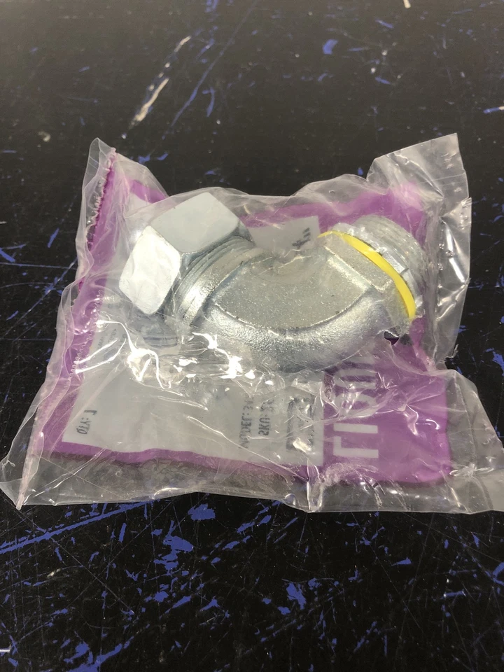 Codo de hierro/acero maleable de 3/4" para conducto tipo B - 10 piezas Foto 3 de 3