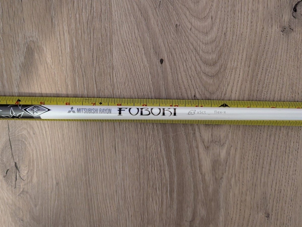 Mitsubishi Fubuki 63 X5ct X Flex Golf Shaft 43 5/8