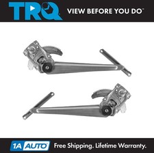 Trq Front Manual Window Regulators Pair Set For Toyota Pickup 4runner W Vent