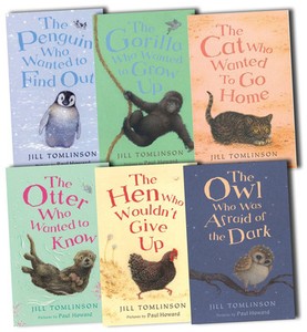 Jill Tomlinson Collection 6 Books Set New Gorilla Cat