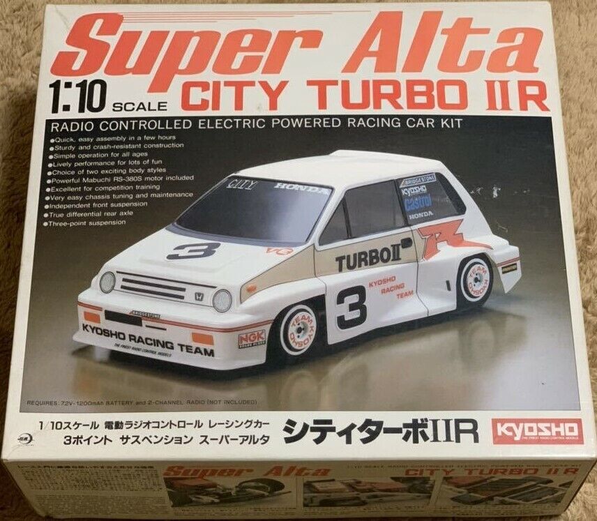 Kyosho 1/10 RC Super Alta City Turbo II R Model Kit from Kyosho 1/10 RC Super Alta City Turbo II R Model Kit from