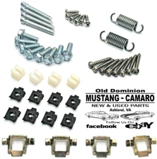 1965-1966 Mustang Headlight Bucket Hardware Rebuild Kit