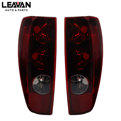 For 2004-2012 Chevy Colorado GMC Canyon Pickup Tail Lights  Left+Right Smoked