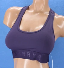 Barrysfit Wireless Unlined Purple Sport Bra NWT Size S #B9403