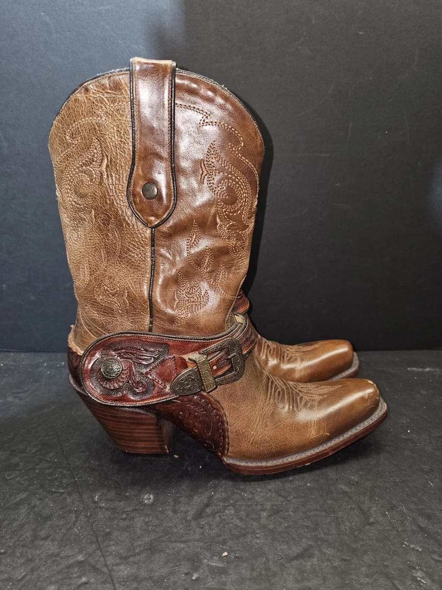 Corral tooled leather clearance boots