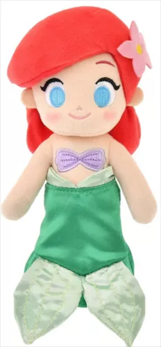 Disney Store Japan The Little Mermaid Ariel nuiMOs Plush Doll Princess NWT