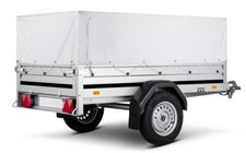 Telo copertina per sovrasponde a rete grigio per rimorchi Ellebi LBC3150 e BASIC