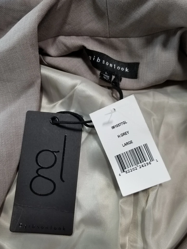Gibson Look Grey Blazer Sz Lg - Image 3 of 4