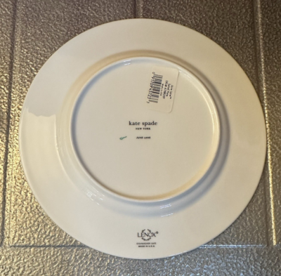 Kate Spade Lenox June Lane Salad Plate Platinum Bone China