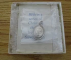 Vintage 1975 Towle Five Gold Rings 12 Days of Christmas Sterling Silver Charm
