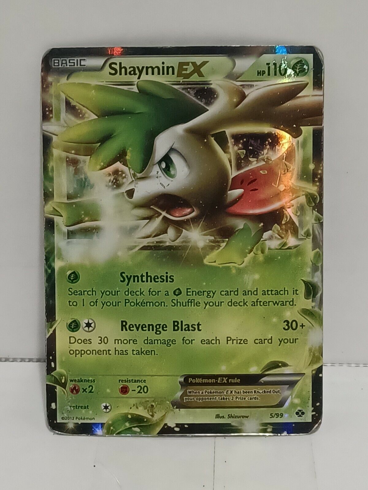 Card Pokemon Shaymin Ex