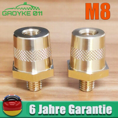 1x Satz Batterie Pol Adapter M8 Standardpol Schraubpol Batteriepol Adapter DE