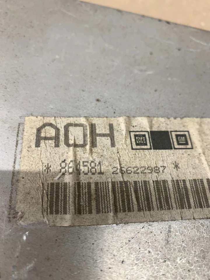 1982 1987 1989 1992 CAMARO FIREBIRD КОМПЬЮТЕР УПРАВЛЕНИЯ ДВИГАТЕЛЕМ 864581 26622987 - Изображение 2 из 4