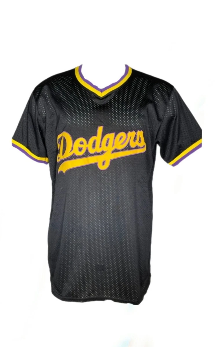 Black and cheap gold dodgers jersey