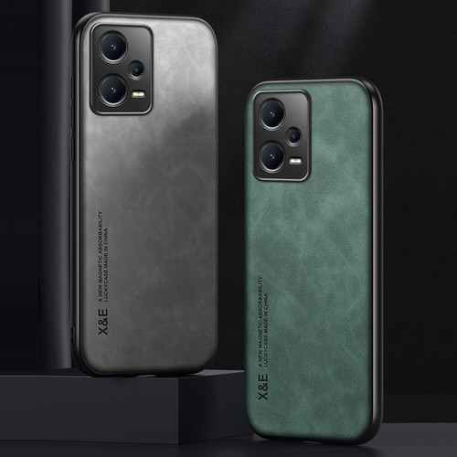Für Xiaomi Redmi Note13 Pro+ 5G/14 5G/11 Leder Tasche Slim Matt Magnet Cover - Bild 4 von 22