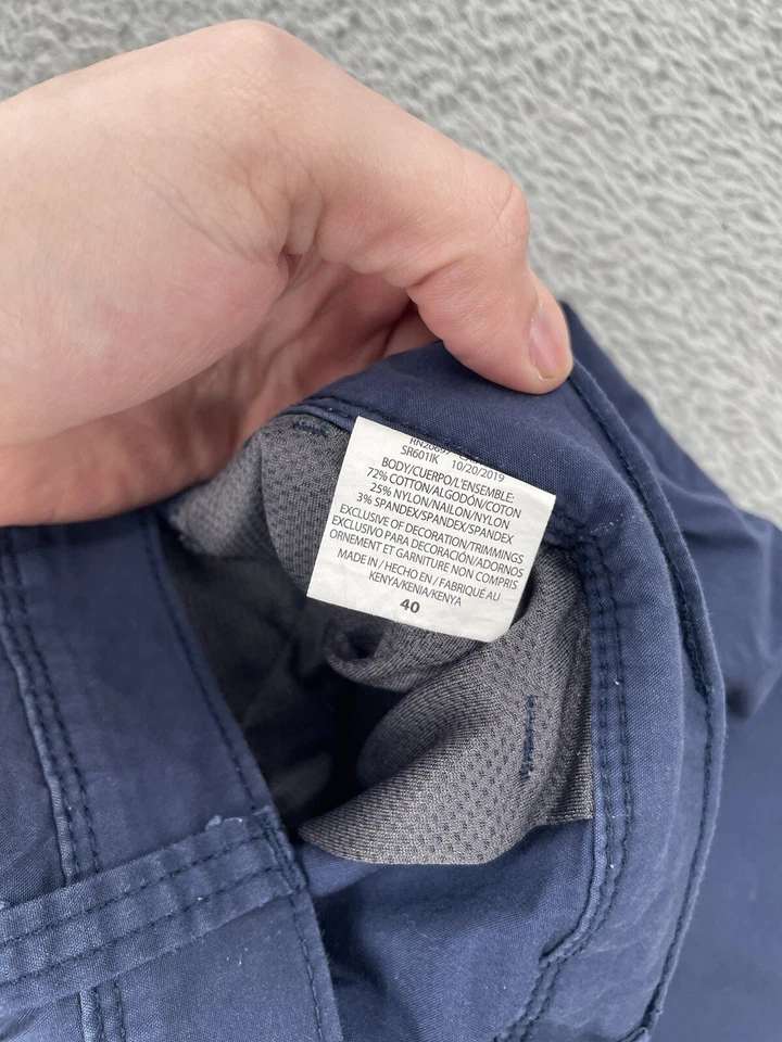 Pantalones Cortos Dickies Temp IQ Para Hombre Talla 40 Azul Marino Calce Clásico Ropa de Trabajo Ligera Foto 4 de 4