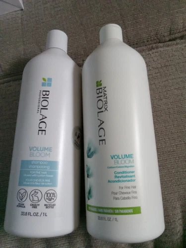 Biolage Volume Bloom Shampoo & Conditioner/Fine Hair 33.8 oz-New Package