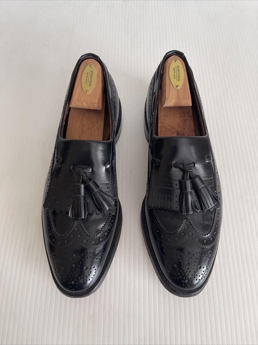 Allen Edmonds Arlington Kiltie Tassel Wingtip Loafer 50070 - Black - 10E Allen Edmonds Arlington Wingtip Kiltie Tassel Loafers Shoes  main image 3