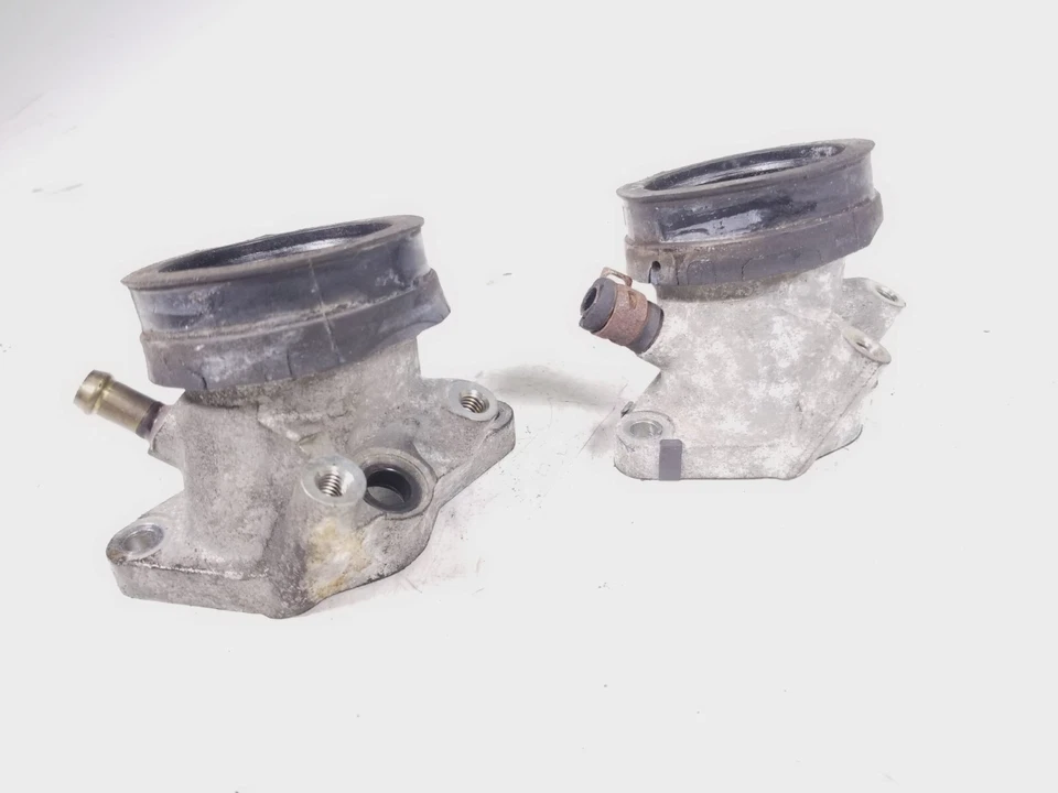 02 Yamaha XV1700 Warrior Front & Rear Air Intake Manifold Duct Free Shipping - Image 3 of 4