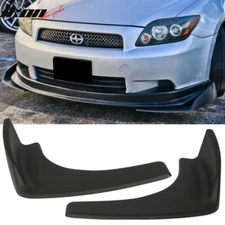 Universal Front Rear Bumper Lip Splitters Winglets Canard 30x4 Inches 2PC PP