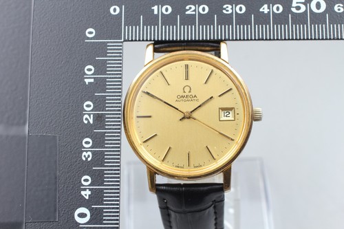 【Exc+4 AS-IS】Vintage OMEGA 166.0202 Date Cal.1010 Automatic Men Watch From JAPAN - Picture 10 of 10