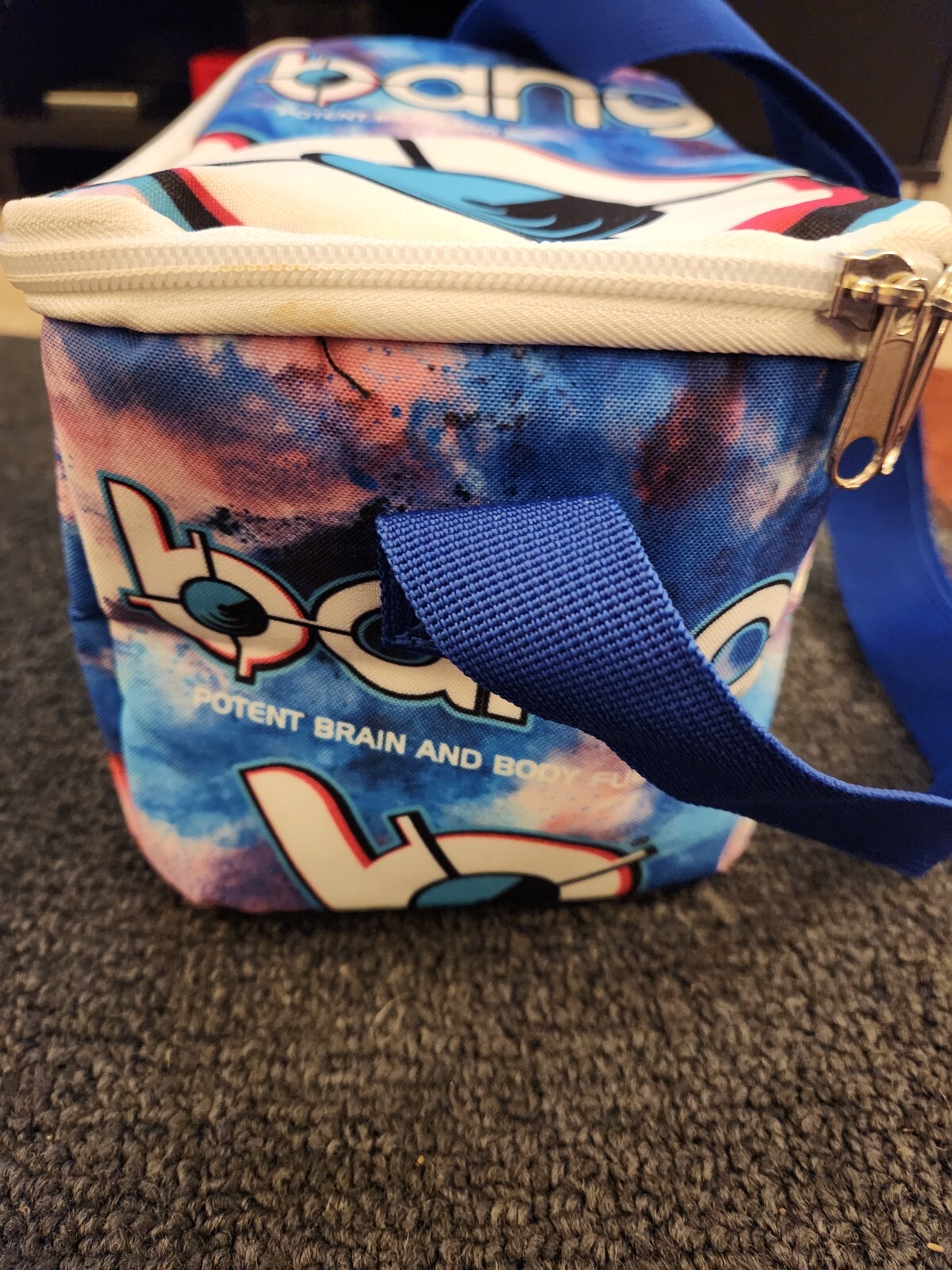 BANG Energy Drink Cooler INSULATED Lunch box with Strap eBay