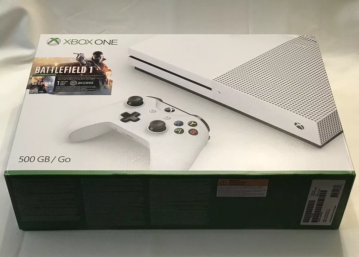 Microsoft Xbox One S - 500GB Console - 1681 White