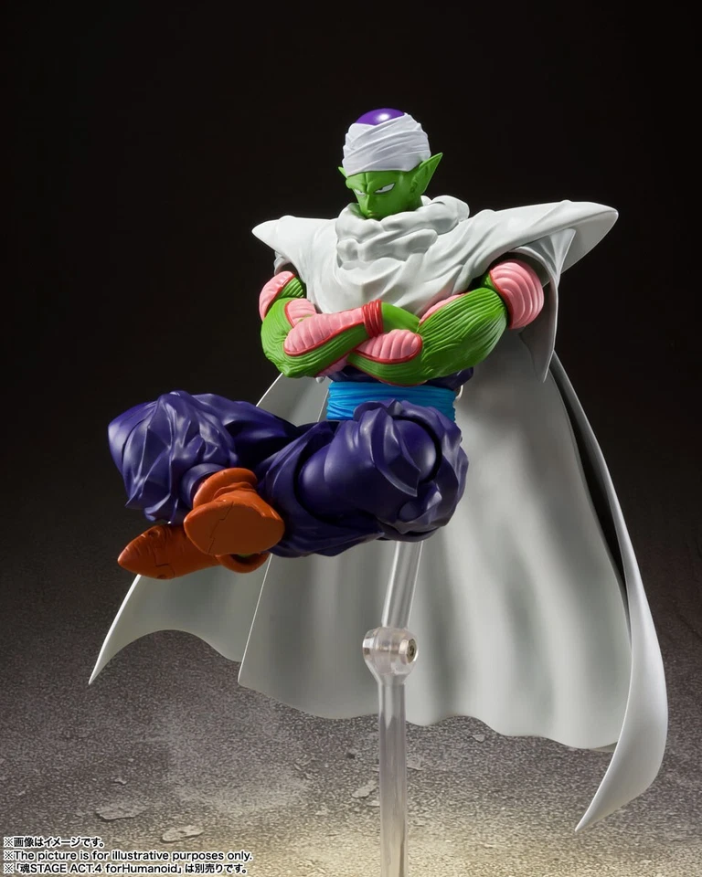 Figura Bandai S.H.Figuarts Dragon Ball Z Piccolo The Proud Namekian Nueva en mano Foto 2 de 4