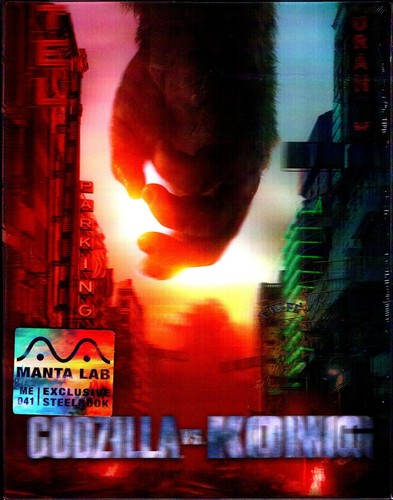 Godzilla Vs Kong 4K Double Lenticular SteelBook Blu-ray 2021 MANTA LAB Exclusive - Picture 4 of 17