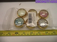 Silpecwee 6 Boxes Chunky Glitter Nail Art Sequins