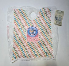 Vintage TOYS R US 1997 Plastic Shopping Bag with RECEIPT Geoffrey Retro 90s