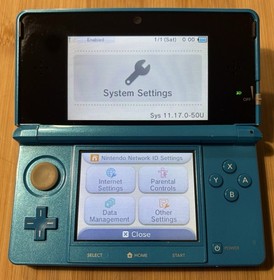 Nintendo 3DS LIGHT BLUE Handheld System Tested!!!
