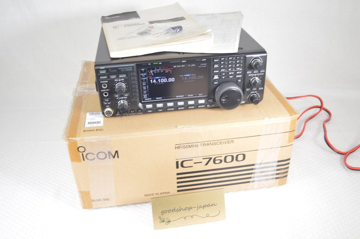 おうみICOM IC-7600 トランシーバー ICOM IC-7600 HF 50MHz 100W All Mode Ham Radio Transceiver Tested W