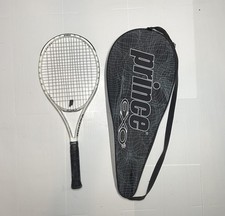 Prince EXO 3 Bianco 100 con Borsa - Impugnatura Taglia 5 Ottime Condizioni
