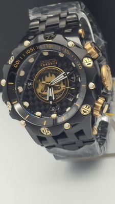 Invicta Reserve Venom MLB NewYork Mets 51mm Swiss Movement Black 