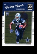 2016 Donruss Optic #108 Charles Tapper Dallas Cowboys RC Rookie Card. rookie card picture