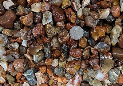 Lake Superior Agate Bulk Lot 1 Lb Tumbling Rough Crafts Fish Tank Decor