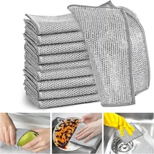 Multi Purpose Wire Dishwashing Clags Non Scratch Steel Wool Cleaning Pads Metal