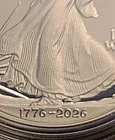 CAMEO!  1776 - 2026 W PROOF 1 Oz AMERICAN SILVER EAGLE 250th PRIVY US MINT w/OGP